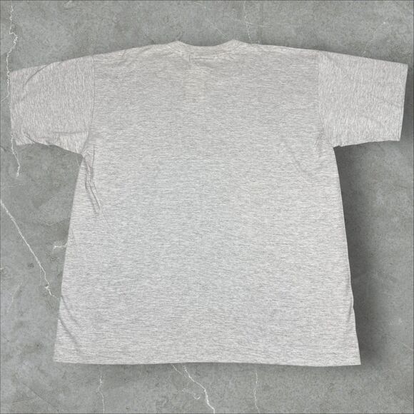 Vintage Hong Kong The Symbol of Coin Bauhina 1842-1997 China Grey Tee Shirt - L - Picture 4 of 6
